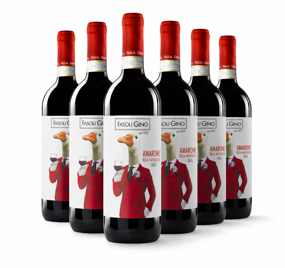 6 flessen Fasoli Gino | Amarone della Valpolicella - Nú 10% Stapelkorting