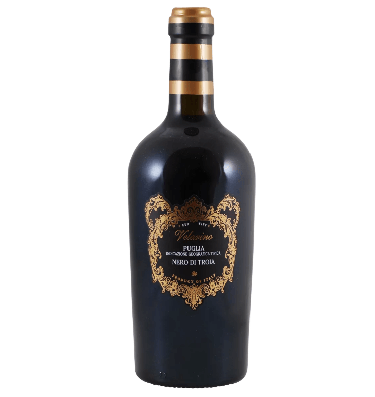 Fles Velarino - Nero di Troia Puglia IG Rode wijn