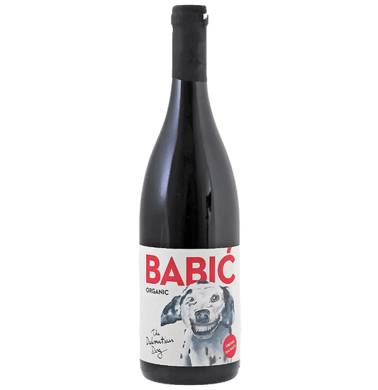 Fles Testament - The Dalmatian Dog Babiç Rode wijn
