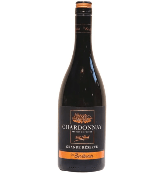 Fles Les Bertholets - Grande Réserve Chardonnay Witte wijn