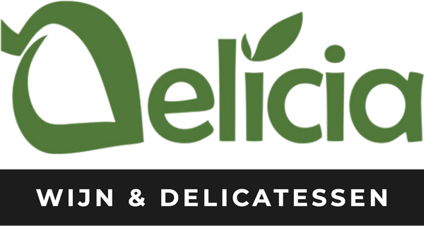 Delícia Wijnen logo — wijn & delicatessen